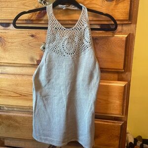 NWT! Banana Republic Crochet Halter Tank Top